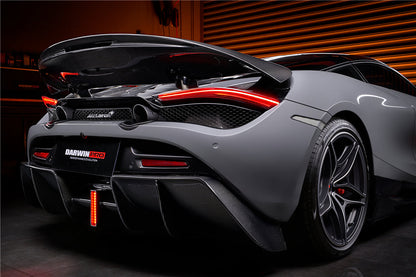 2017-2021 McLaren 720s Se²NWB Style Carbon Fiber Trunk Spoiler - DarwinPRO Aerodynamics