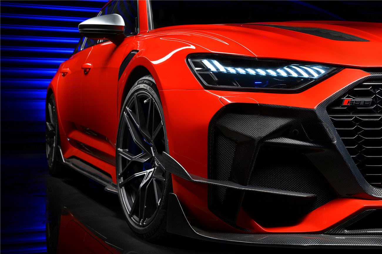 2019-2022 Audi RS6 Avant C8 BKSS Style Side Skirts - DarwinPRO Aerodynamics