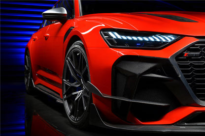 2019-2022 Audi RS6 Avant C8 BKSS Style Side Skirts - DarwinPRO Aerodynamics
