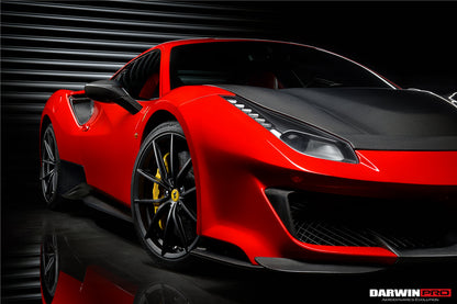 2015-2020 Ferrari 488 GTB/Spyder Pista Style Auto Full Body Kit - DarwinPRO Aerodynamics