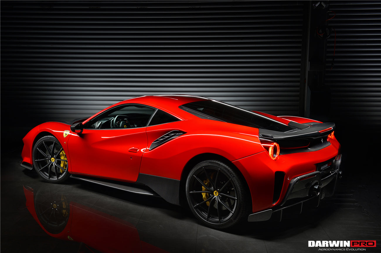 2015-2020 Ferrari 488 GTB/Spyder Pista Style Auto Full Body Kit - DarwinPRO Aerodynamics