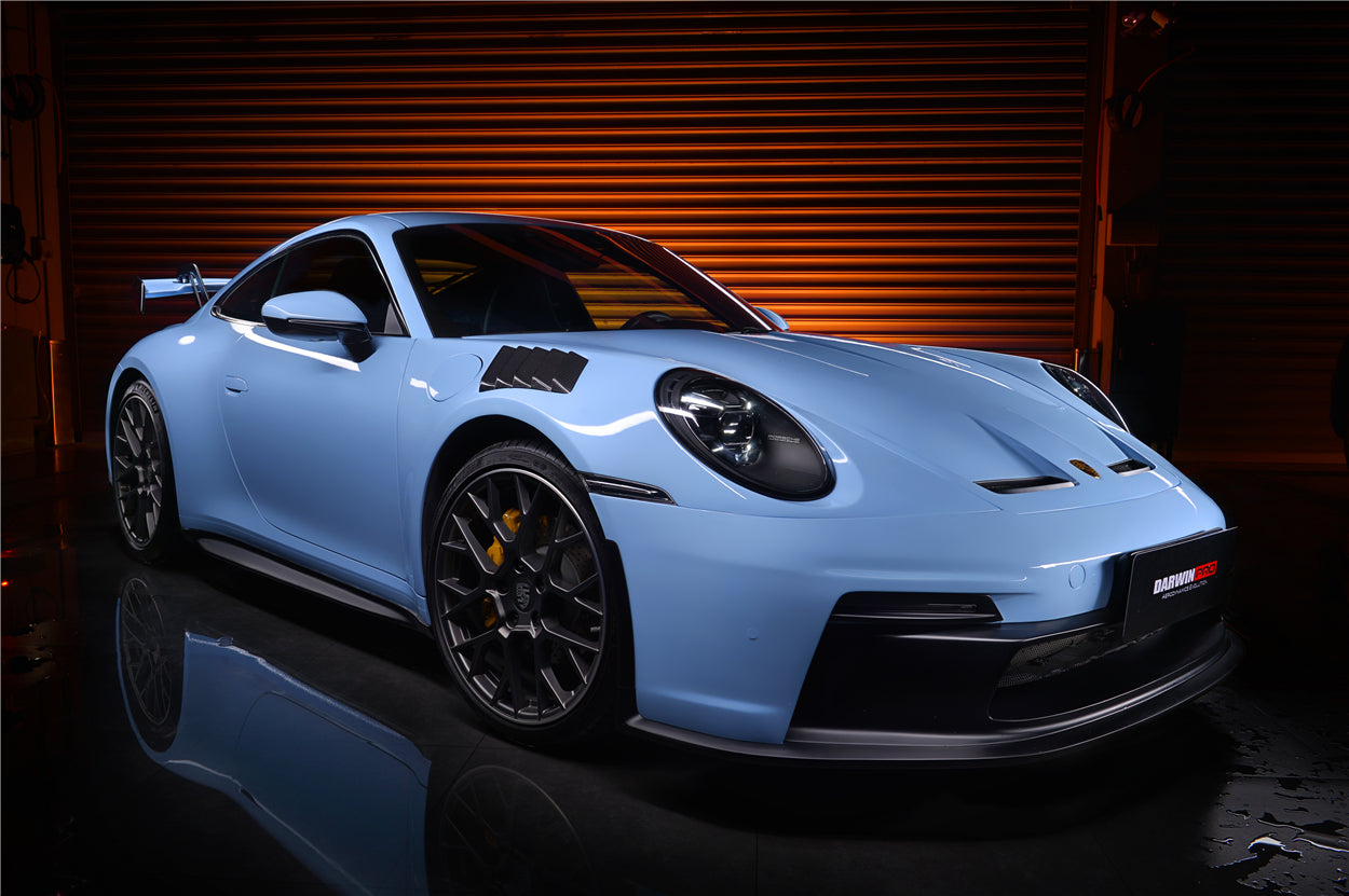 2019-2023 Porsche 911 992 Carrera/S/4/4S/Targa/Cabriolet GT3 Style Hood - DarwinPRO Aerodynamics