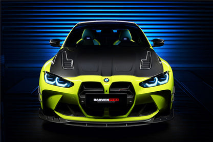 2021-UP BMW M3 G80 G81 M4 G82/G83 BKSSII Style Carbon Fiber Hood - DarwinPRO Aerodynamics