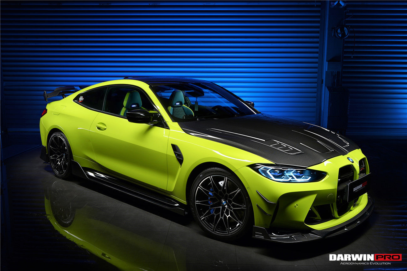2021-UP BMW M4 G82/G83 BKSS Style Carbon Fiber Side Skirts - DarwinPRO Aerodynamics