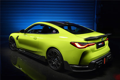 2021-UP BMW M4 G82/4 Series G22 BKSS Style Carbon Fiber Trunk Spoiler - DarwinPRO Aerodynamics
