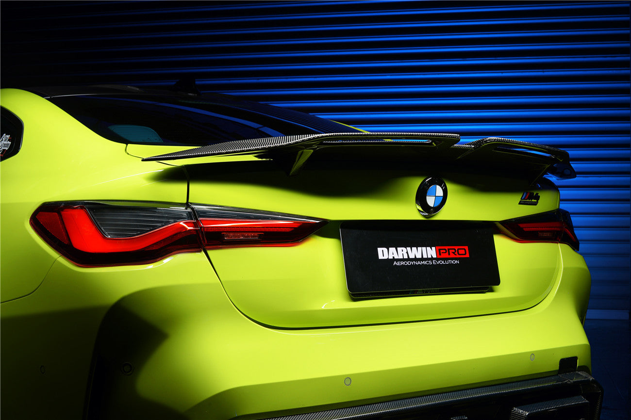 2021-UP BMW M4 G82/4 Series G22 BKSS Style Carbon Fiber Trunk Spoiler - DarwinPRO Aerodynamics