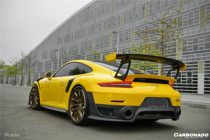 2012-2015 Porsche 911 991.1 Carrera & S & 4 & 4s GT2RS Style Trunk Spoiler - Carbonado