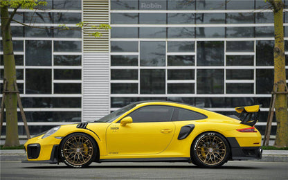 2012-2015 Porsche 911 991.1 Carrera/S GT2RS Style Side Skirts - Carbonado