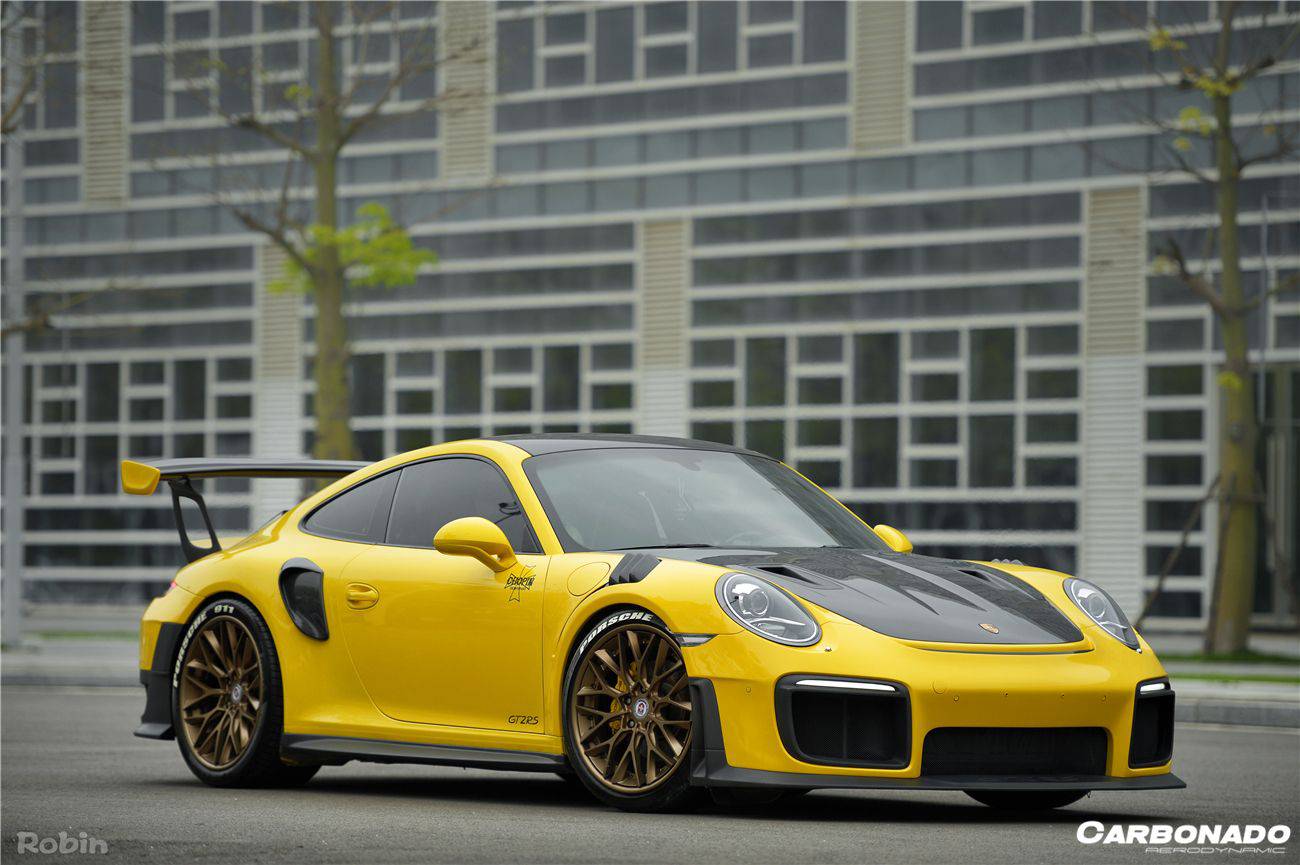 2012-2015 Porsche 911 991.1 Carrera & Targa S & 4 & 4s GT2RS Style Full Body Kit - Carbonado