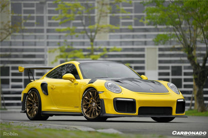 2012-2015 Porsche 911 991.1 Carrera/Targa S/4/4s GT2RS Style Front Bumper - Carbonado