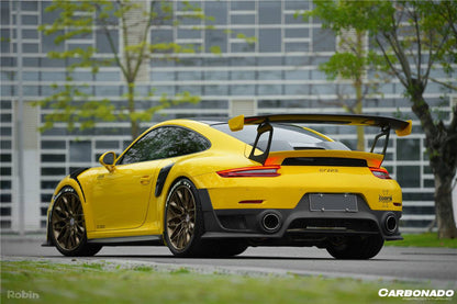 2012-2015 Porsche 911 991.1 Carrera S GT2RS Style Rear Bumper (Need Change 991.2 Tailight) - Carbonado