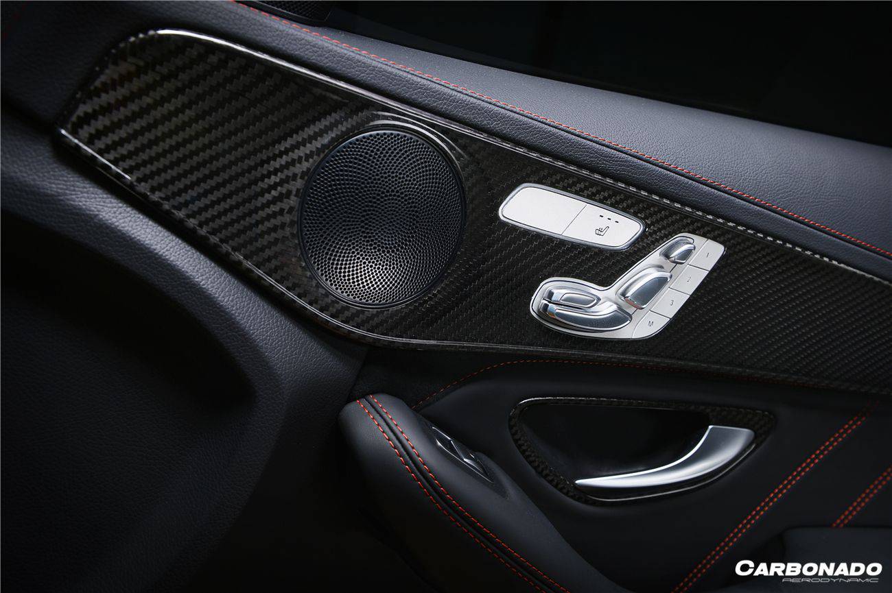 2015-2018 Mercedes Benz W205 C63/S AMG Sedan Carbon Fiber Interior  - Carbonado