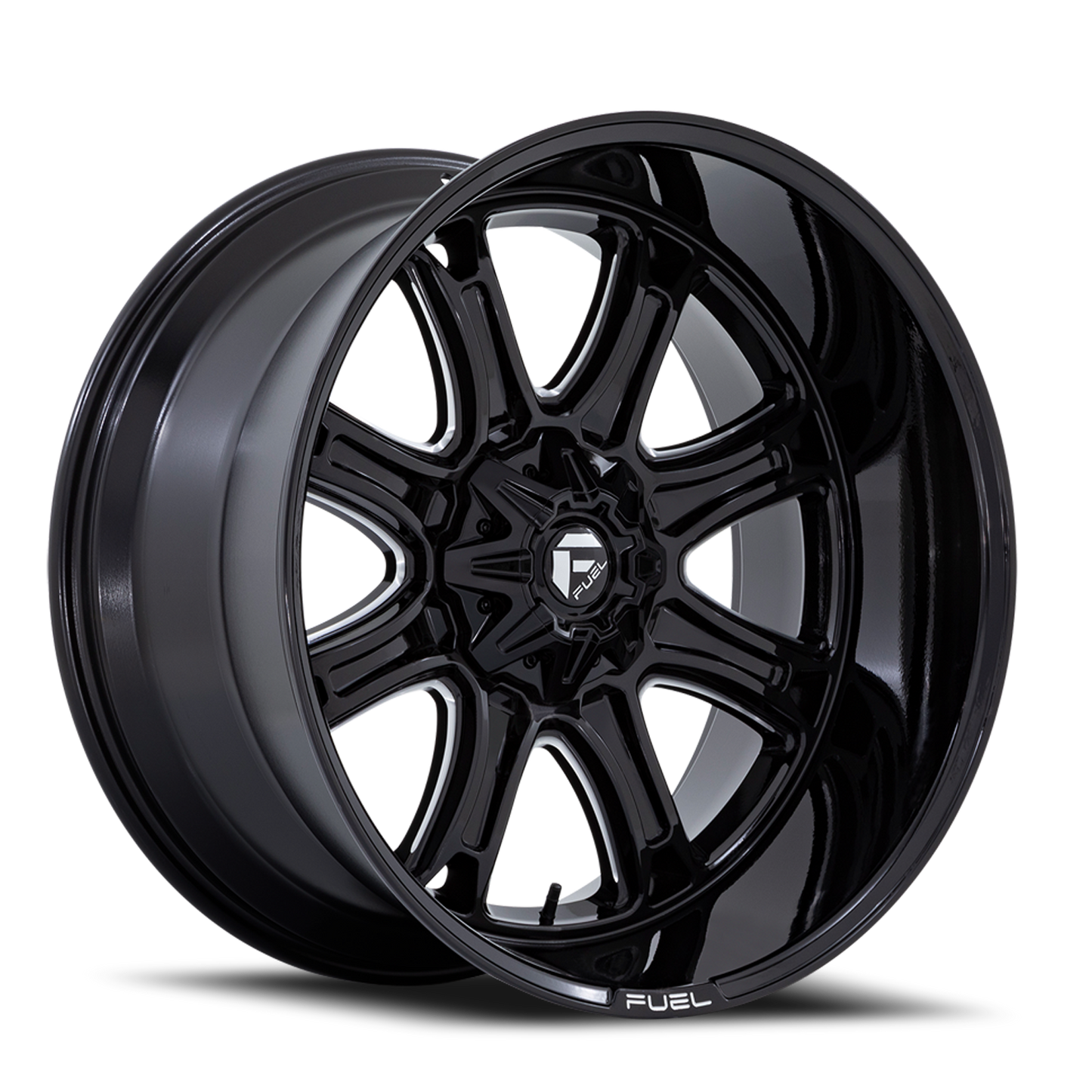 Fuel Off-Road Darkstar FC853BE 22x10 -18 8x170mm 125.1mm Gloss Black Milled