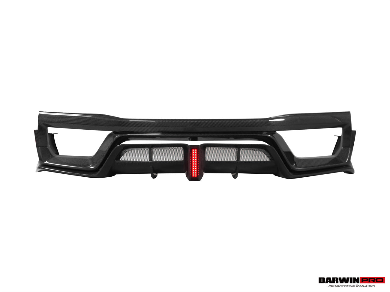 DarwinPRO 2017-2023 Nissan GTR R35 EBA BKSS Style Carbon Fiber Rear Diffuser