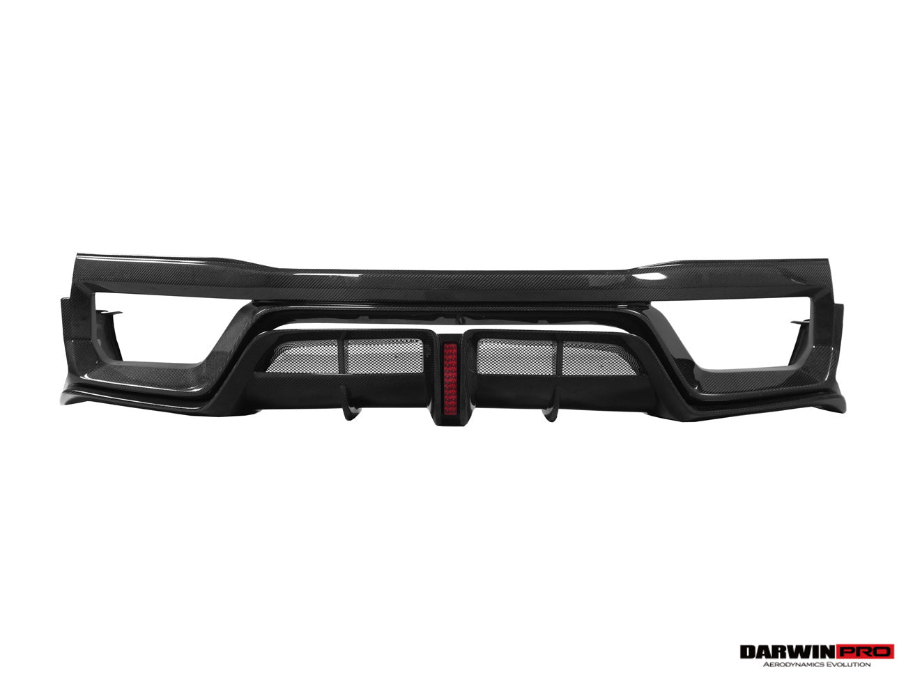 DarwinPRO 2017-2023 Nissan GTR R35 EBA BKSS Style Carbon Fiber Rear Diffuser