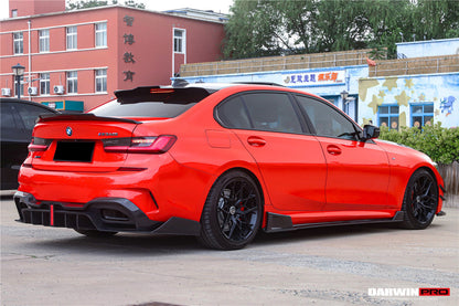 2019-2022 BMW 3 Series G20  G28 BKSS Style Carbon Fiber Rear Diffuser - DarwinPRO Aerodynamics