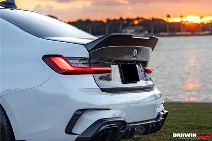 DarwinPRO 2019-2024 BMW M3 G80 G20 3 Series BKSS Style Carbon Fiber Trunk