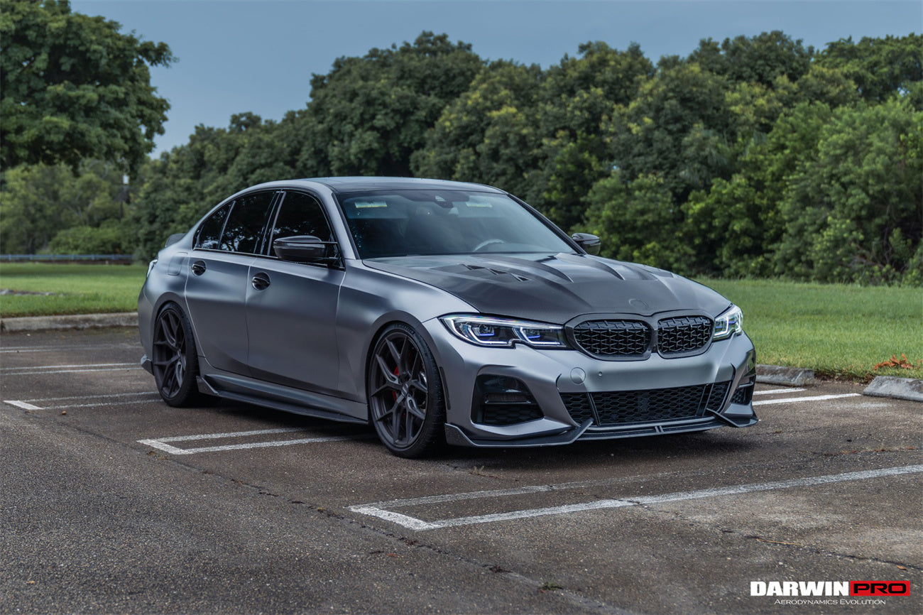 2019-2024 BMW 3 Series G20   G28 BKSS Style Carbon Fiber Hood - DarwinPRO Aerodynamics