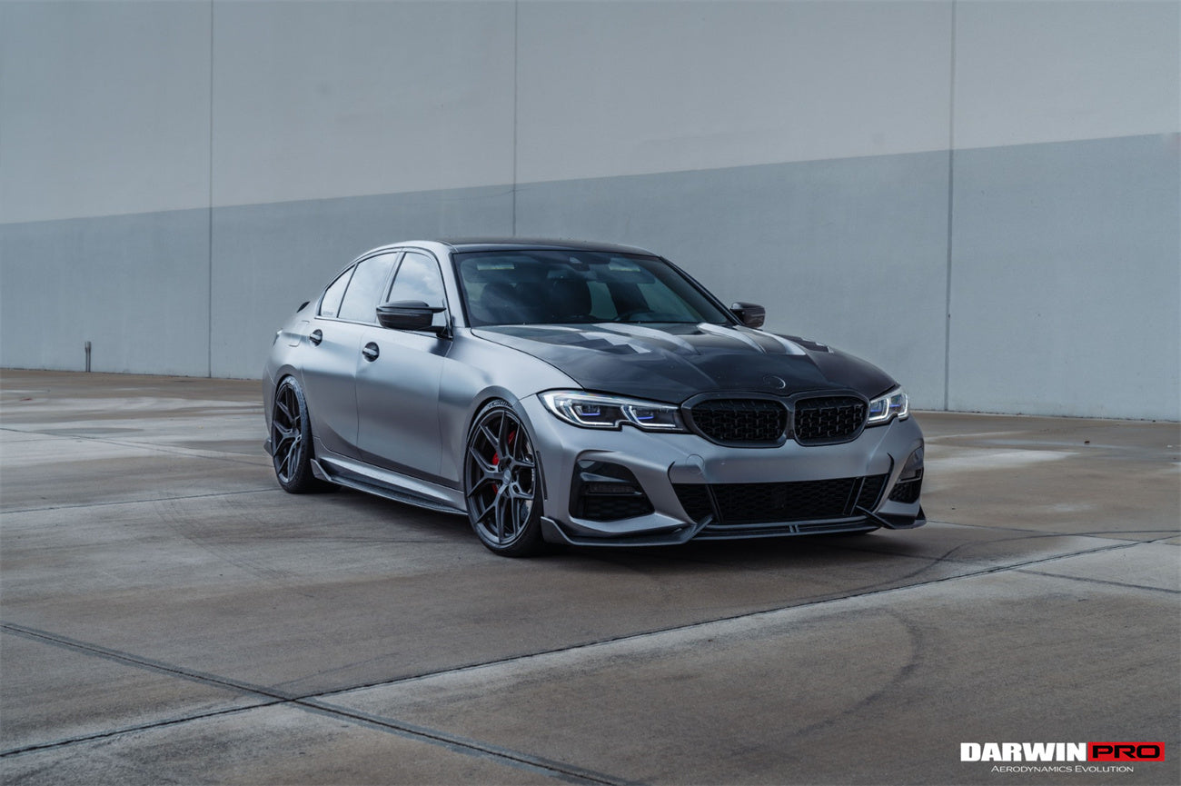 2019-2024 BMW 3 Series G20   G28 BKSS Style Carbon Fiber Hood - DarwinPRO Aerodynamics
