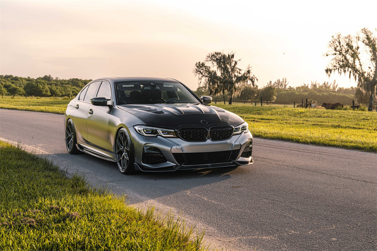 2019-2024 BMW 3 Series G20   G28 BKSS Style Carbon Fiber Hood - DarwinPRO Aerodynamics