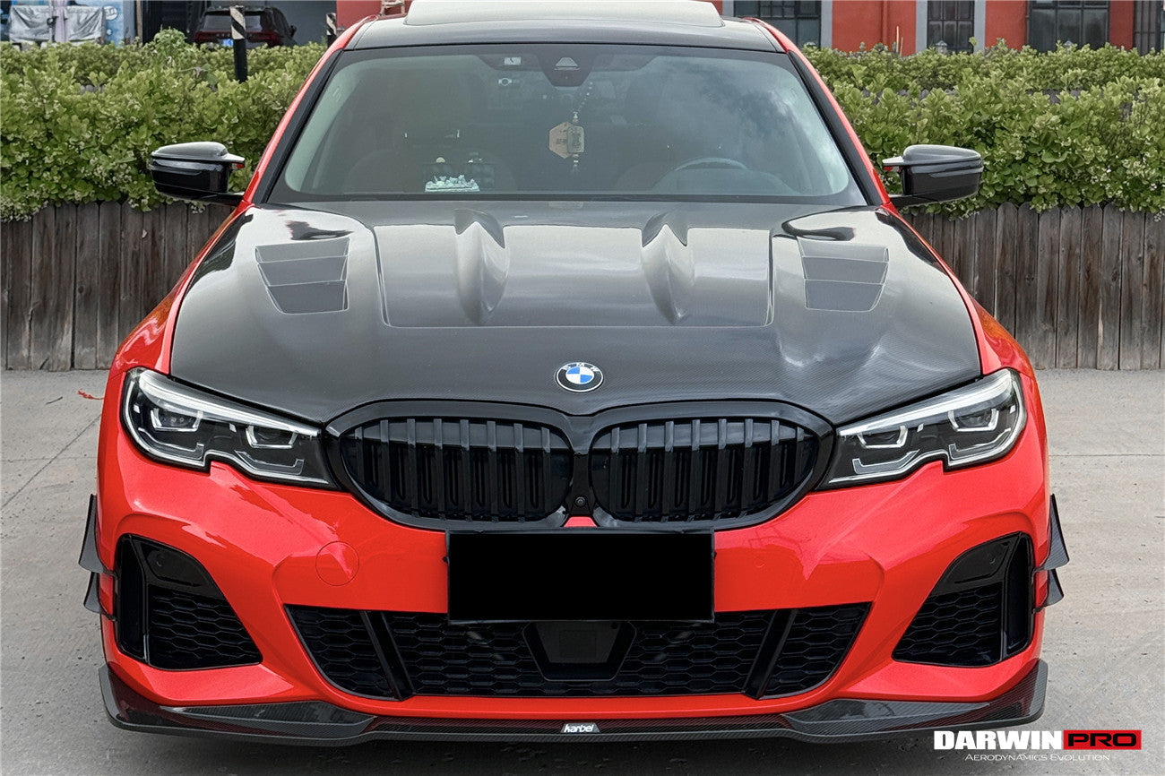 2019-2024 BMW 3 Series G20   G28 BKSS Style Carbon Fiber Hood - DarwinPRO Aerodynamics