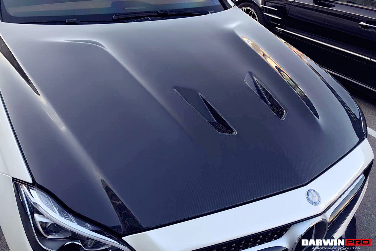 2011-2017 Mercedes Benz CLS Class W218 BKSS Style Hood - DarwinPRO Aerodynamics