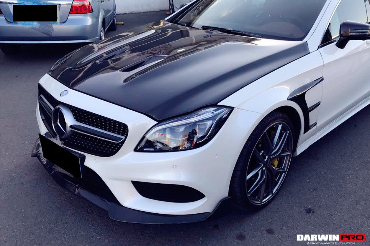 2011-2017 Mercedes Benz CLS Class W218 BKSS Style Hood - DarwinPRO Aerodynamics