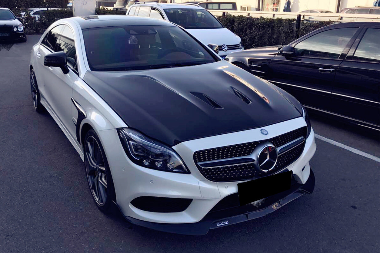 2011-2017 Mercedes Benz CLS Class W218 BKSS Style Hood - DarwinPRO Aerodynamics