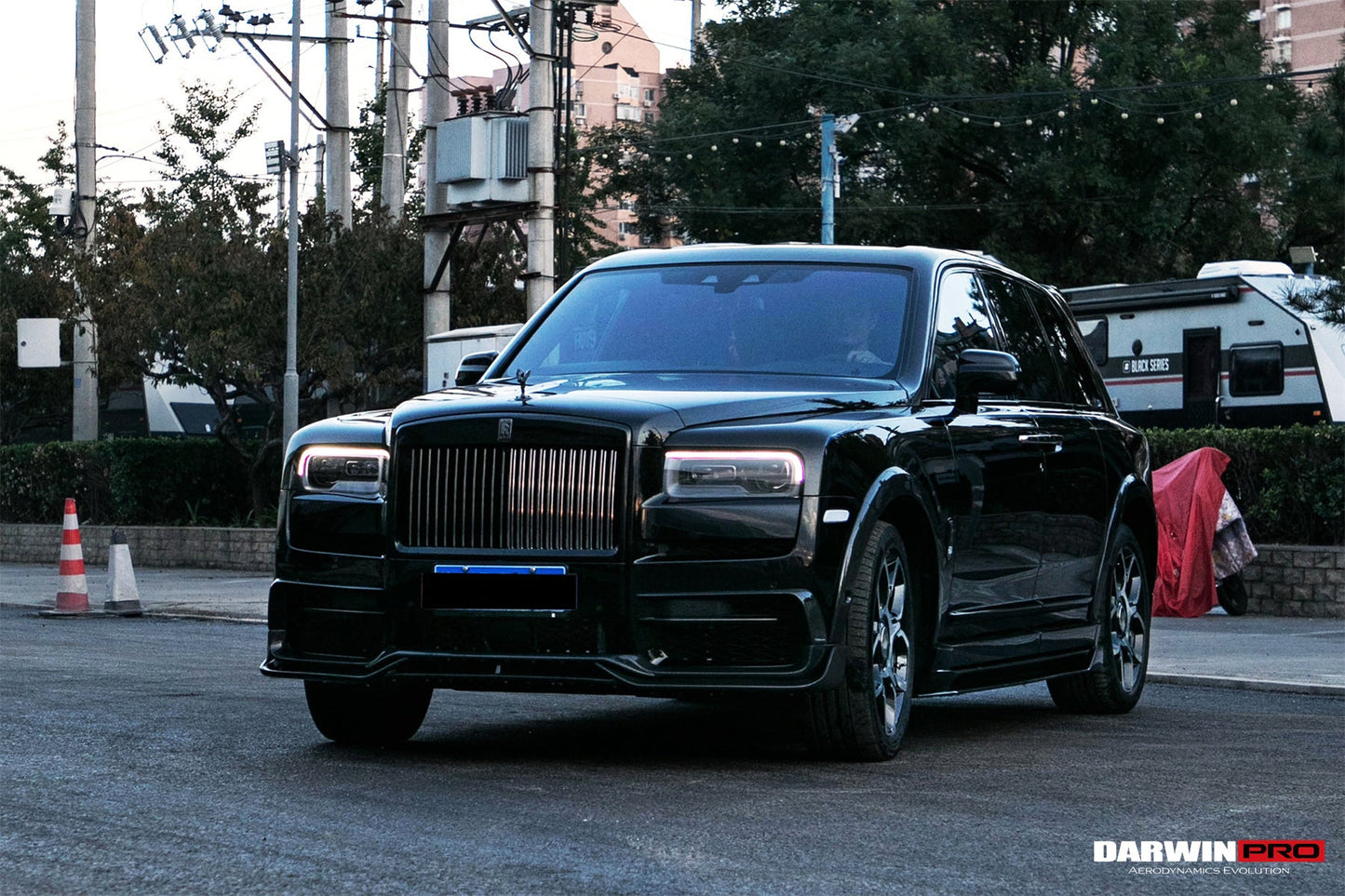 DarwinPRO 2018-2024 Rolls-Royce Cullinan BKSS Carbon Fiber Front Lip
