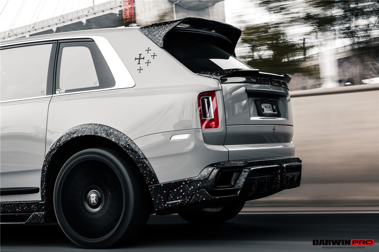 DarwinPRO 2018-2024 Rolls-Royce Cullinan BKSS Style Carbon Fiber Trunk Spoiler - DarwinPRO Aerodynamics