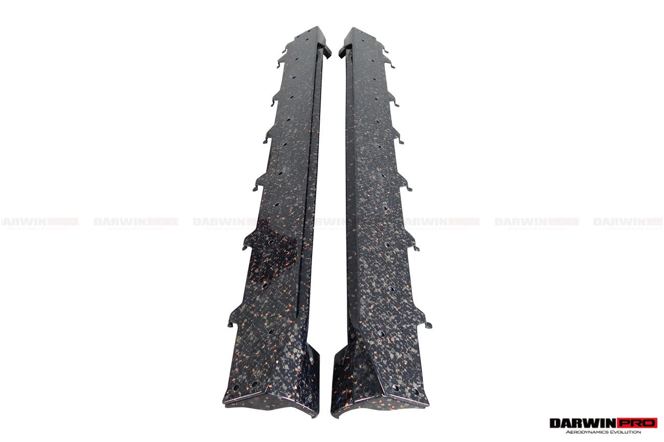 2018-2024 Rolls-Royce Cullinan BKSS Style Carbon Fiber Side Skirts - DarwinPRO Aerodynamics
