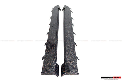 2018-2024 Rolls-Royce Cullinan BKSS Style Carbon Fiber Side Skirts - DarwinPRO Aerodynamics