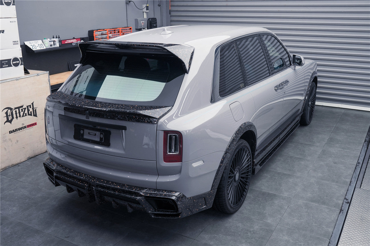 2018-2024 Rolls-Royce Cullinan BKSS Style Carbon Fiber Roof Spoiler - DarwinPRO Aerodynamics