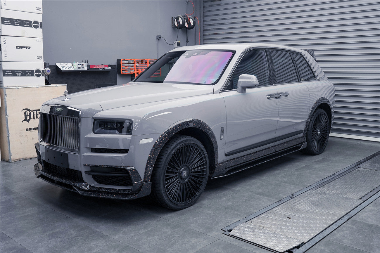 2018-2024 Rolls-Royce Cullinan BKSS Style Carbon Fiber Side Skirts - DarwinPRO Aerodynamics