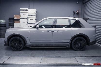 2018-2024 Rolls-Royce Cullinan BKSS Style Carbon Fiber Side Skirts - DarwinPRO Aerodynamics