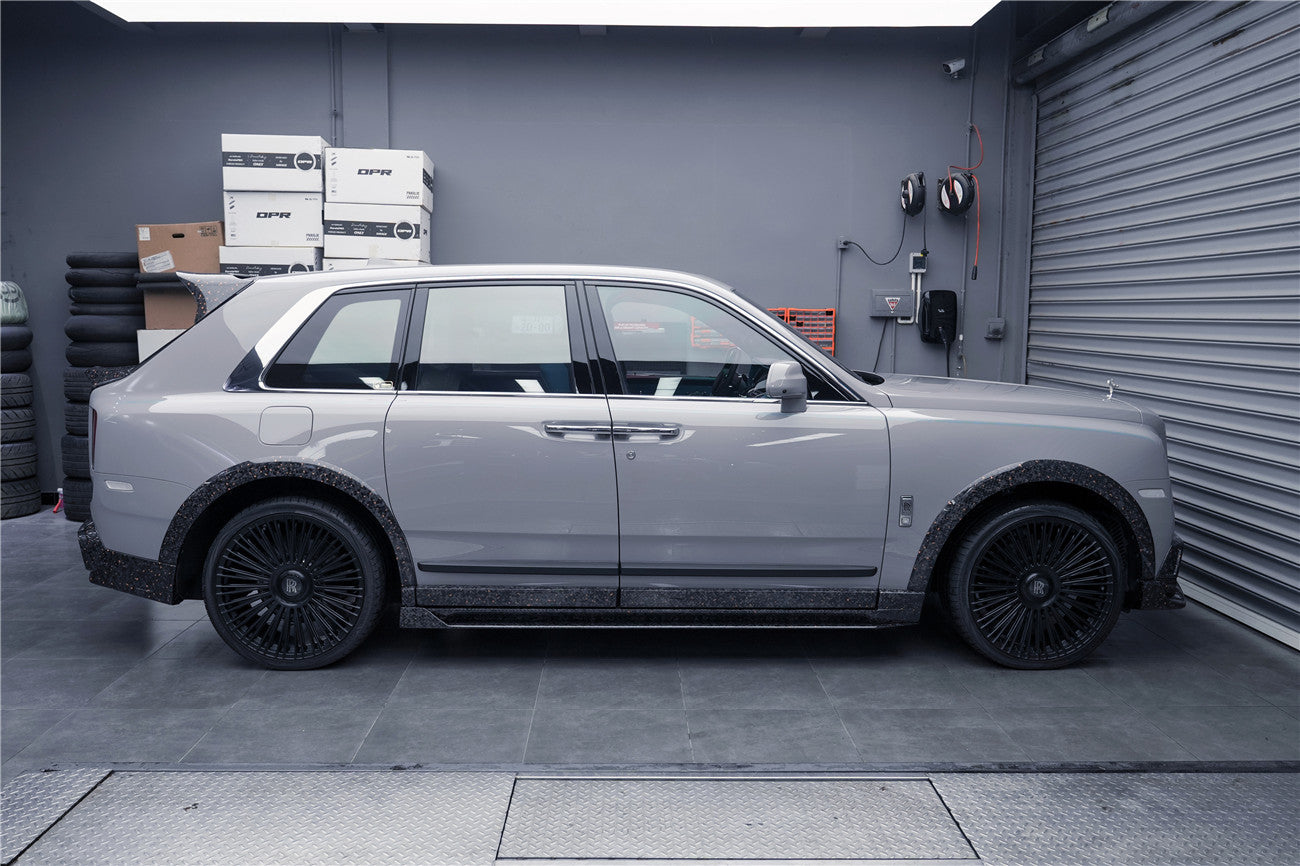 2018-2024 Rolls-Royce Cullinan BKSS Style Carbon Fiber Fender Flares - DarwinPRO Aerodynamics