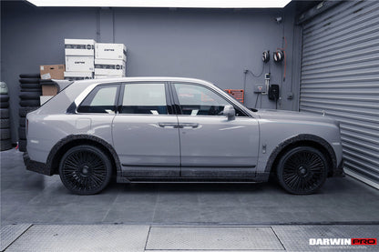 2018-2024 Rolls-Royce Cullinan BKSS Style Carbon Fiber Side Skirts - DarwinPRO Aerodynamics