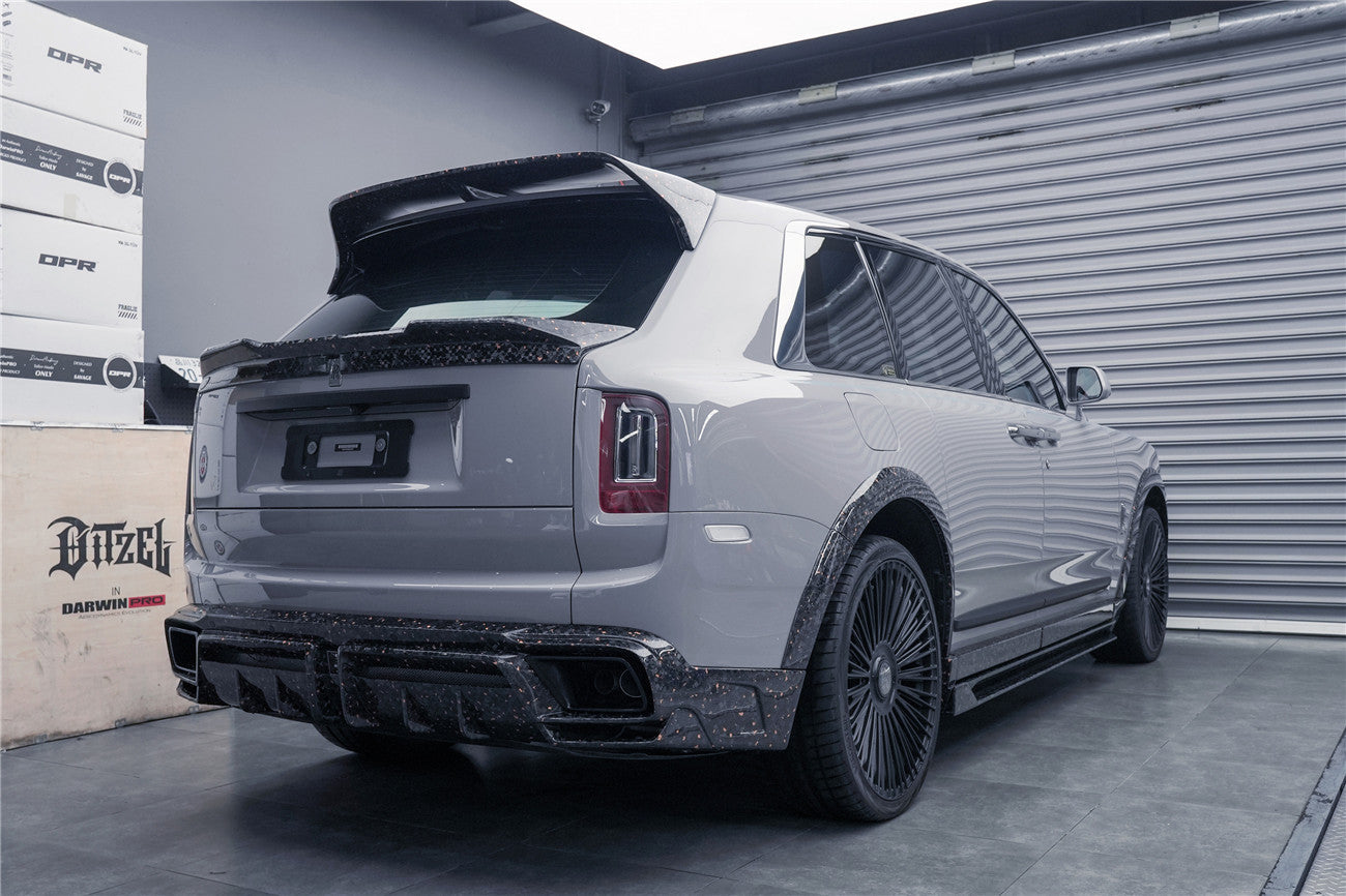 2018-2024 Rolls-Royce Cullinan BKSS Style Carbon Fiber Rear Diffuser - DarwinPRO Aerodynamics