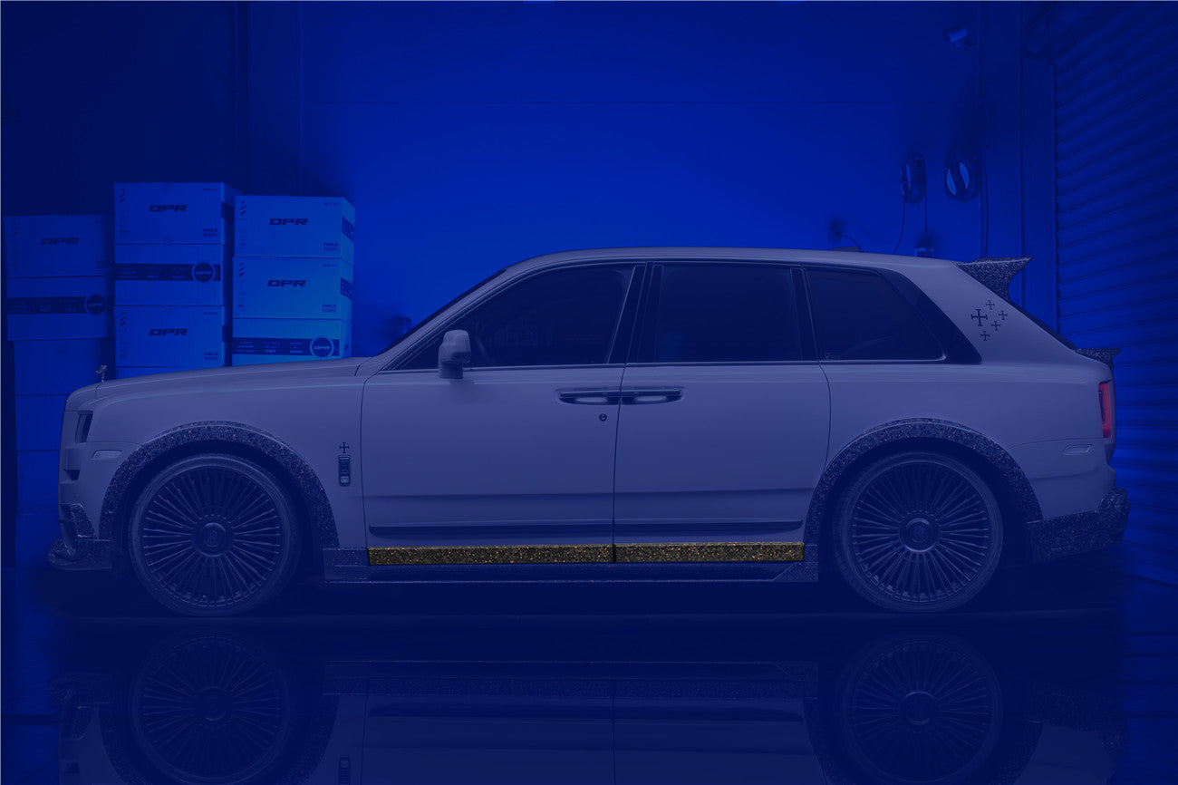 DarwinPRO 2018-2024 Rolls-Royce Cullinan BKSS Style Carbon Fiber Door Panel Cover - DarwinPRO Aerodynamics