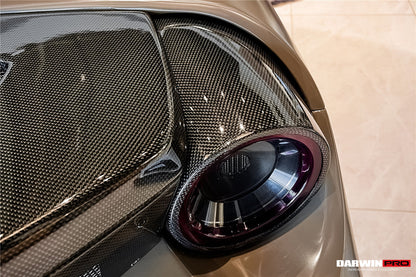 2015-2020 Ferrari 488 GTB & Spider BKSS Style Tail Light Covers