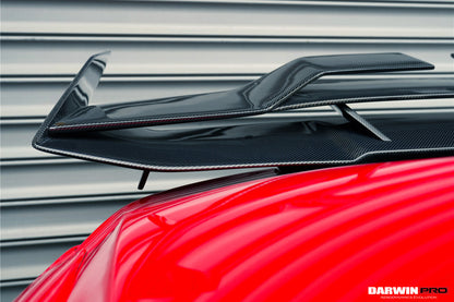 DarwinPRO 2015-2025 Lamborghini Huracan LP610 & LP580 & EVO & Tecnica BKSSII Style Spoiler Wing - DarwinPRO Aerodynamics