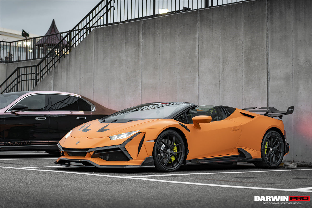 DarwinPRO 2015-2019 Lamborghini Huracan LP610 LP580 BKSSII Style Full Body Kit (NOT WIDE) - DarwinPRO Aerodynamics