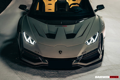 DarwinPRO 2019-2023 Lamborghini Huracan EVO Coupe Only BKSSII Style Full Wide Body Kit - DarwinPRO Aerodynamics