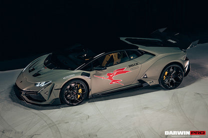 DarwinPRO 2015-2025 Lamborghini Huracan LP610 & LP580 & EVO & Tecnica BKSSII Style Front Wide Fender