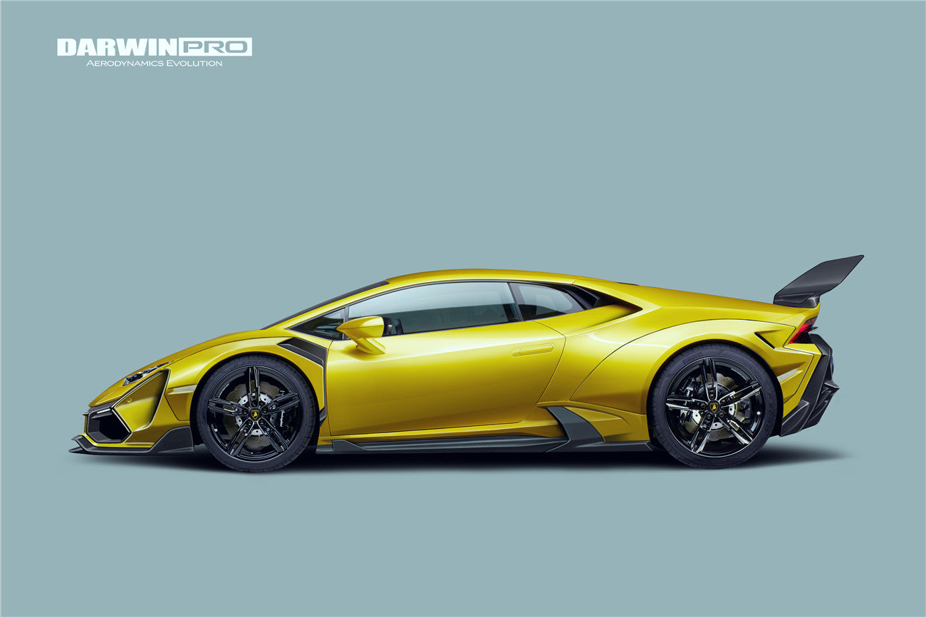 2015-2022 Lamborghini Huracan LP610 & LP580 & EVO BKSSII Style Front Wide Fender - DarwinPRO Aerodynamics