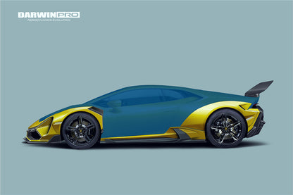 2015-2022 Lamborghini Huracan LP610 & LP580 & EVO Coupe Only BKSSII Style Full Wide Body Kit - DarwinPRO Aerodynamics