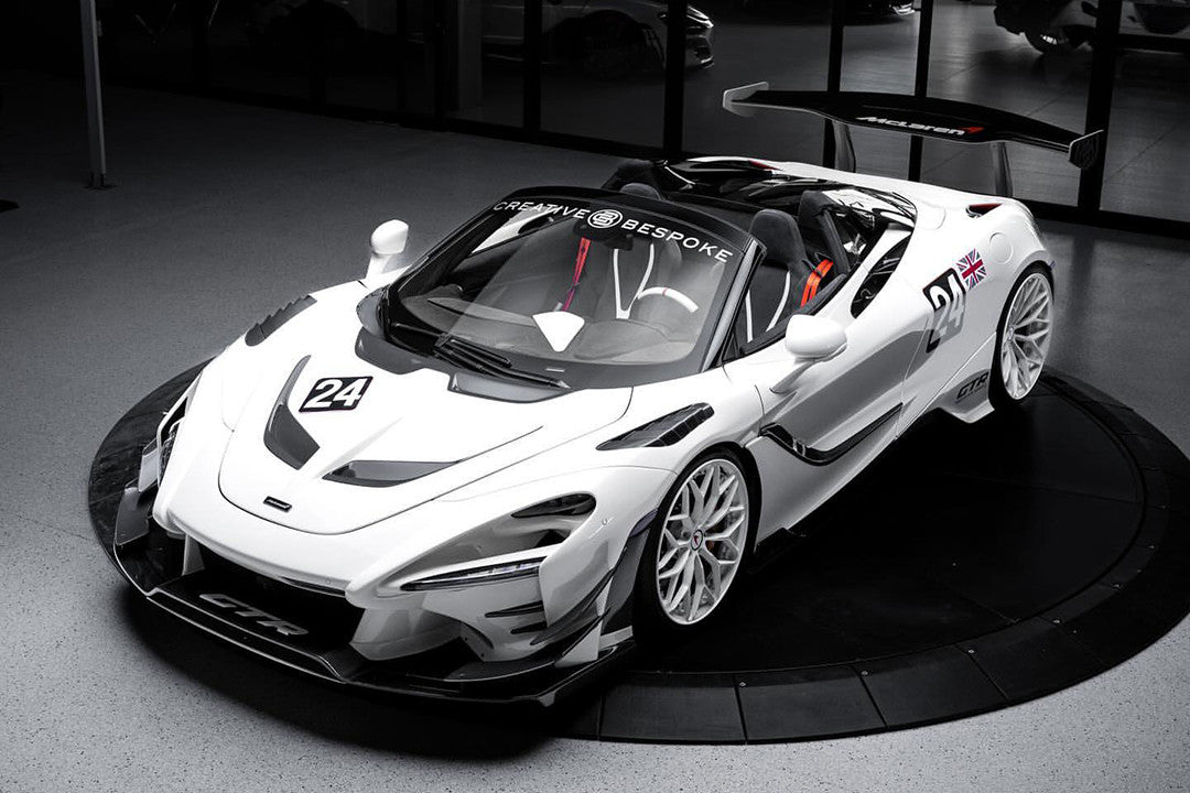 DarwinPRO 2017-2023 McLaren 720s & 765LT Se²GTR Style Front Bumper - DarwinPRO Aerodynamics
