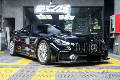 2017-2021 Mercedes Benz AMG GTR ONLY IMP Carbon Fiber Side Skirts - DarwinPRO Aerodynamics