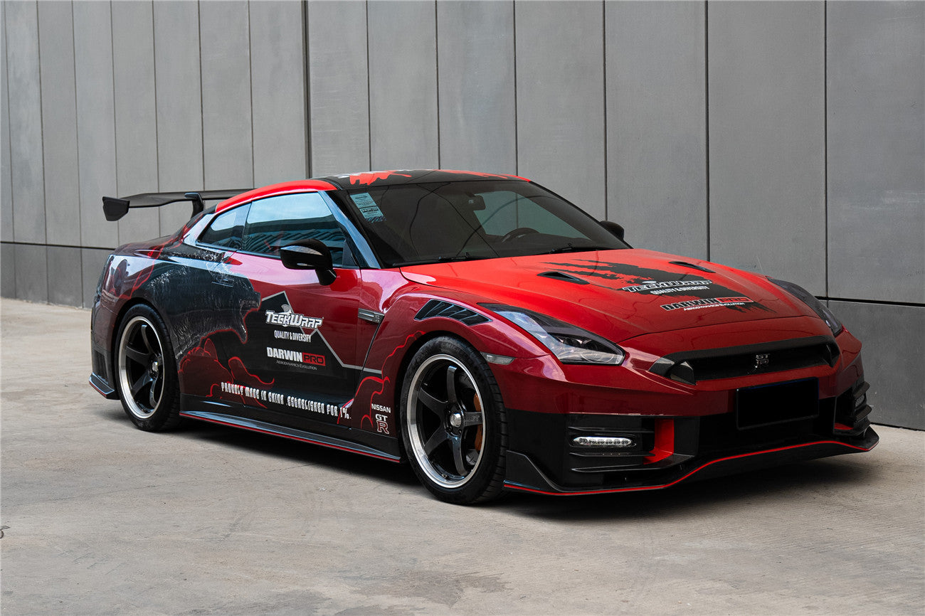 2008-2023 Nissan GTR R35 CBA DBA EBA 2024-Nismo Style Part Carbon Fiber Front Bumper - DarwinPRO Aerodynamics