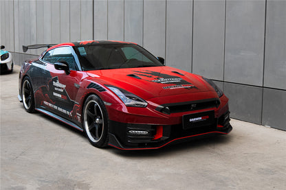 2008-2023 Nissan GTR R35 CBA DBA EBA 2024-Nismo Style Part Carbon Fiber Front Bumper - DarwinPRO Aerodynamics